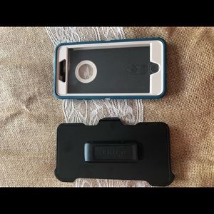 iPhone 8 Plus otter box case with waist band clip
